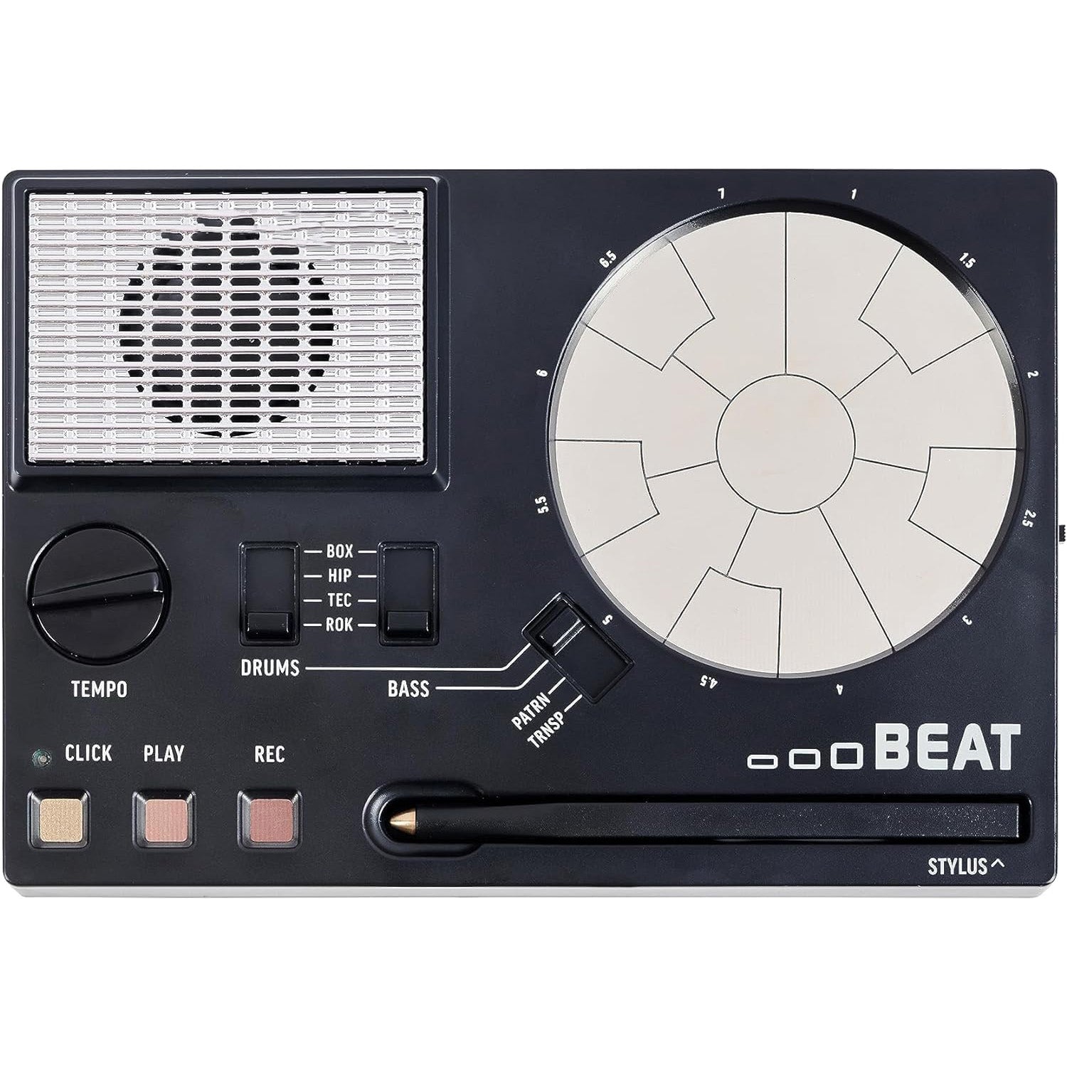 Mini Stylus Drum Machine – Create Beats Anytime with 4 Drum & Bass Sounds