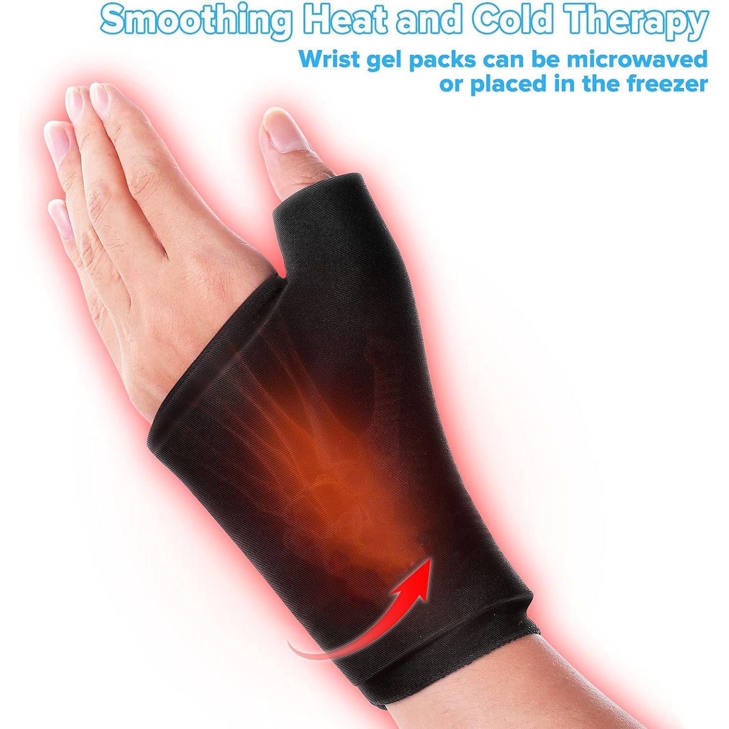 Wearable Thumb & Wrist Ice Pack | Reusable Cold & Heat Therapy for Pain Relief