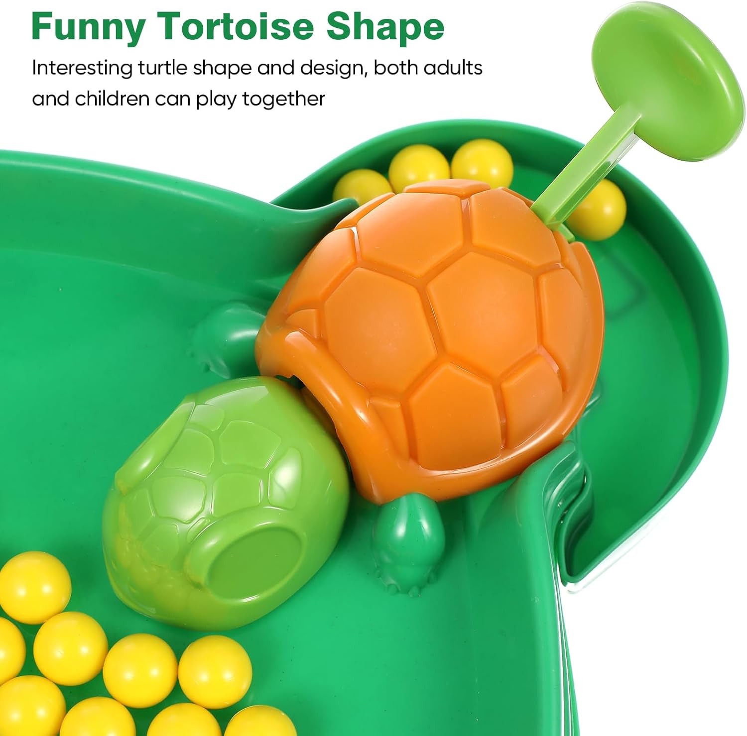 Turtle Board Game – Hungry Board Game for Kids, Table Bean Chessboard Pre