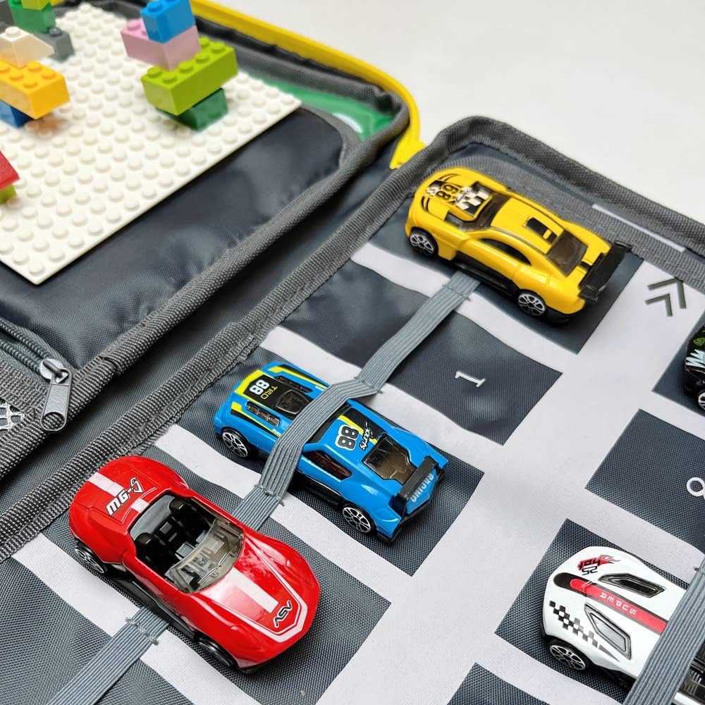 Portable Kids Toy Organizer & Play Set – All-in-One Travel Adventure Case
