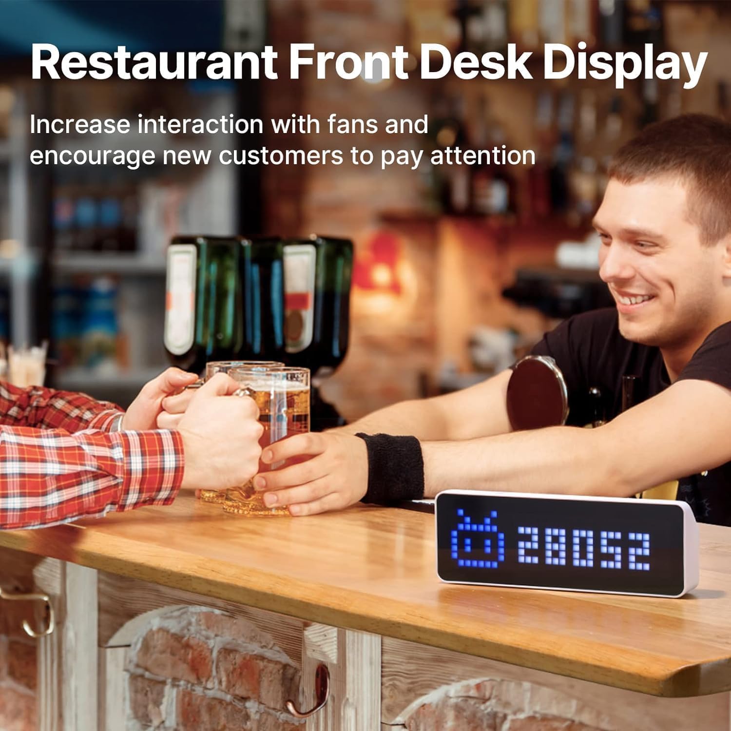 Smart Pixel Clock – 8Bit Art Aesthetics Digital Display with Multi-Functional Features