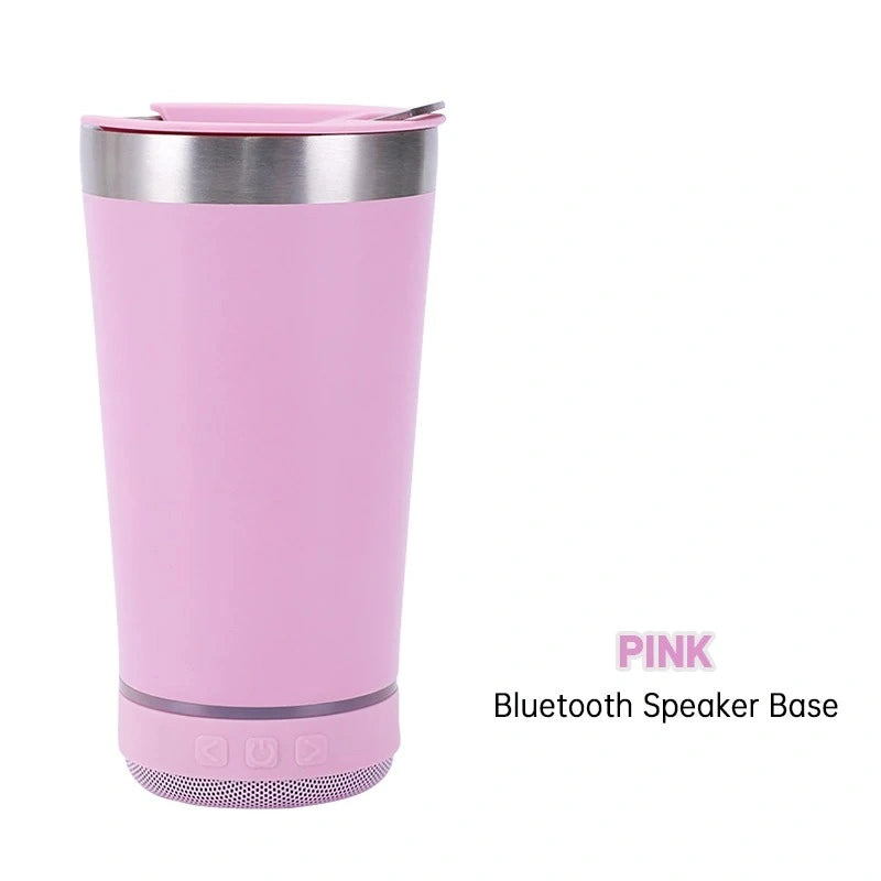 16oz Insulated Tumbler & Bluetooth Speaker for Music on the Move