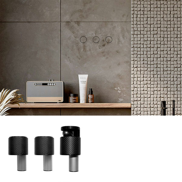 Hidden Towel Holder – Flush Wall Design with Secure Ball-Catch Grip