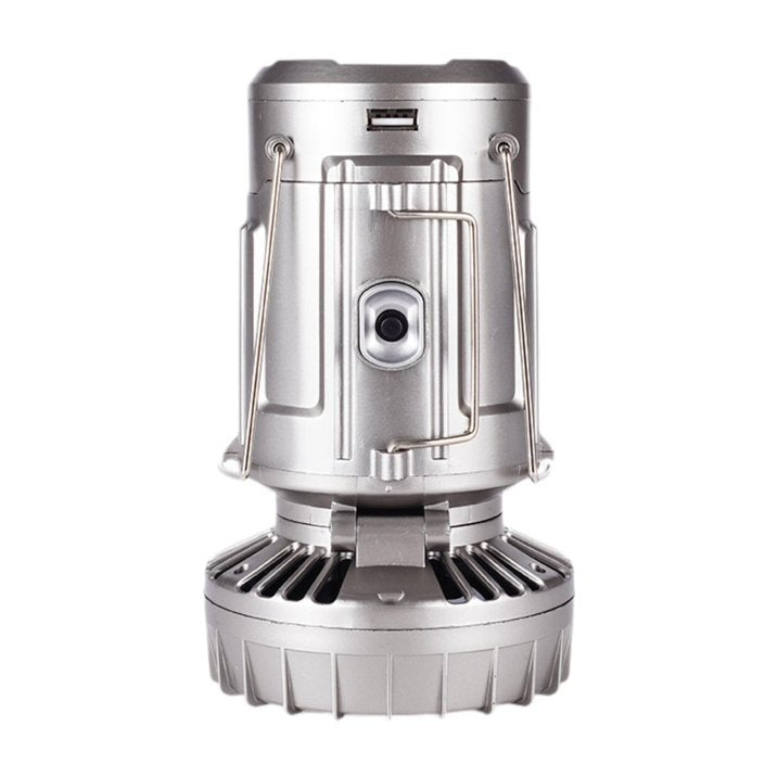 Camping Lantern with Fan – Foldable Portable Flashlight, Electric Fan, Ideal for Picnic