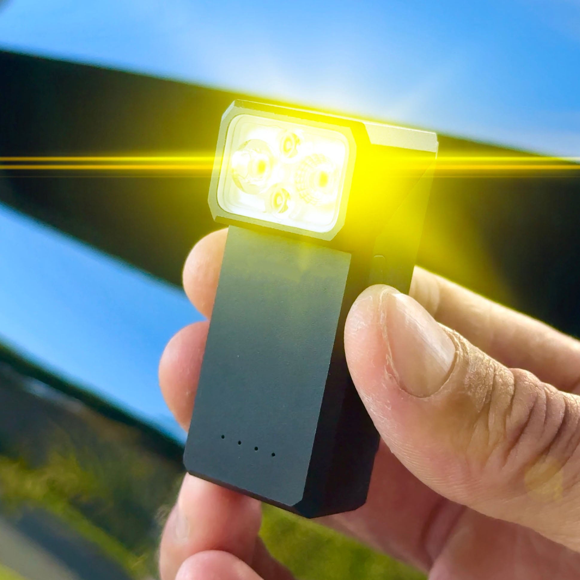 Magnetic Multi Torch – Portable Heavy-Duty Magnetic LED Torch with SOS & Floodlight Modes