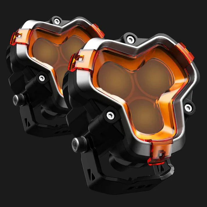 LED Pod Lights – 3” / 6” / 8” High-Performance Off-Road Lights with Spot & Flood Beams + DRL Modes