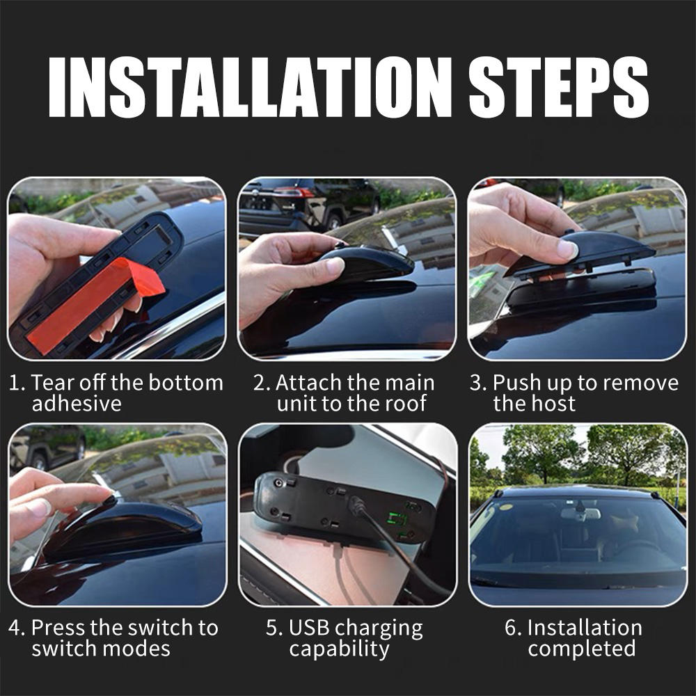 High-speed vehicle remote control indicator