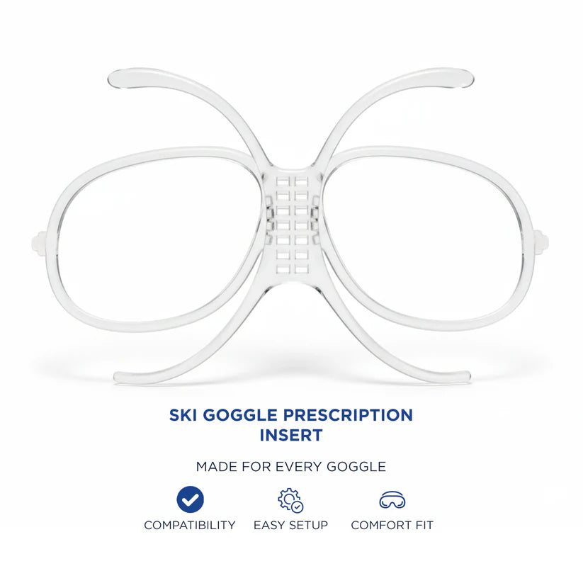 Ski Goggles Prescription Lens Holder – Insert Frame for Prescription Glasses