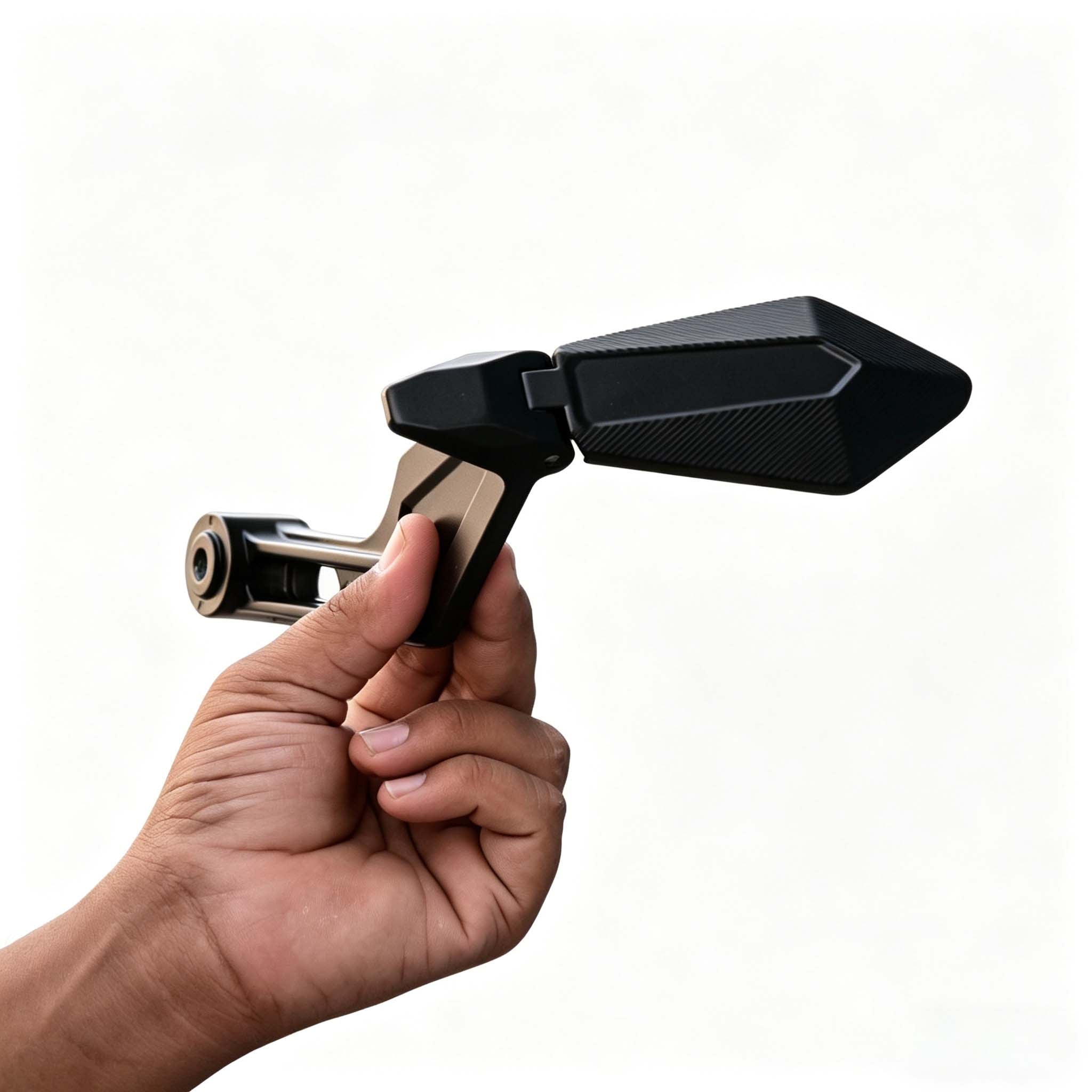All-Bike Handlebar Lever Guard with Mirror – Safe Riding Made Easy