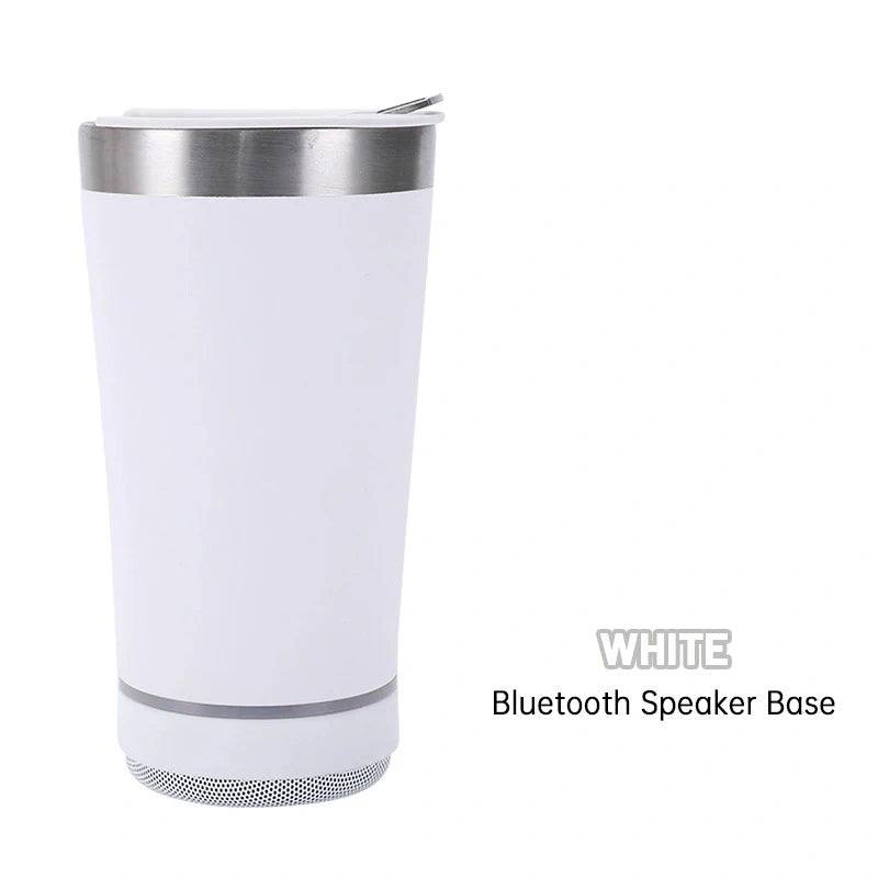 16oz Insulated Tumbler & Bluetooth Speaker for Music on the Move