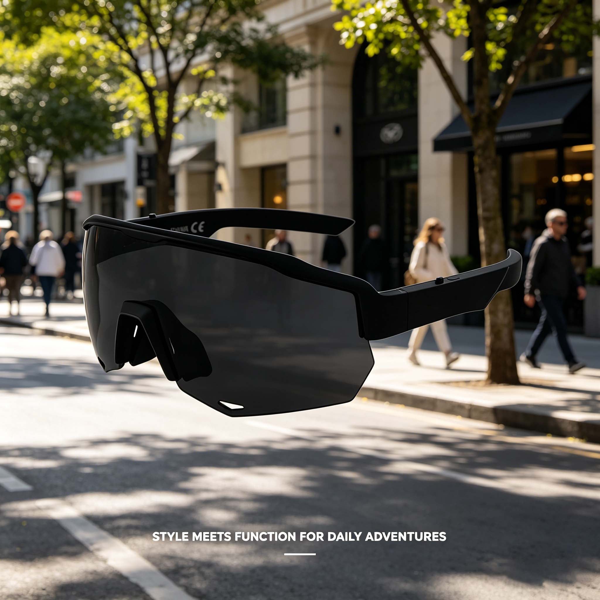 Smart Bluetooth Audio Glasses – Wireless Music & Calls in Stylish UV Sunglasses