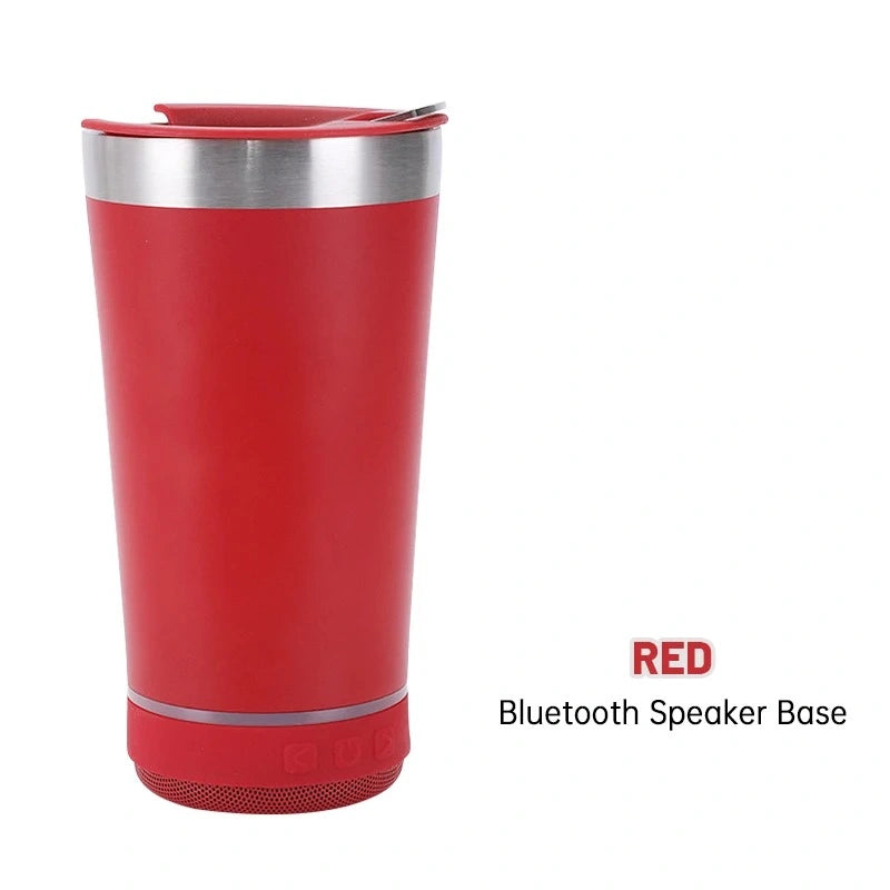 16oz Insulated Tumbler & Bluetooth Speaker for Music on the Move