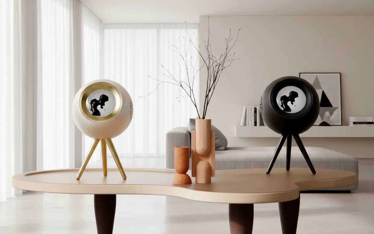 Glow-in-Motion Bluetooth Speaker — Visual Liquid Dance Audio