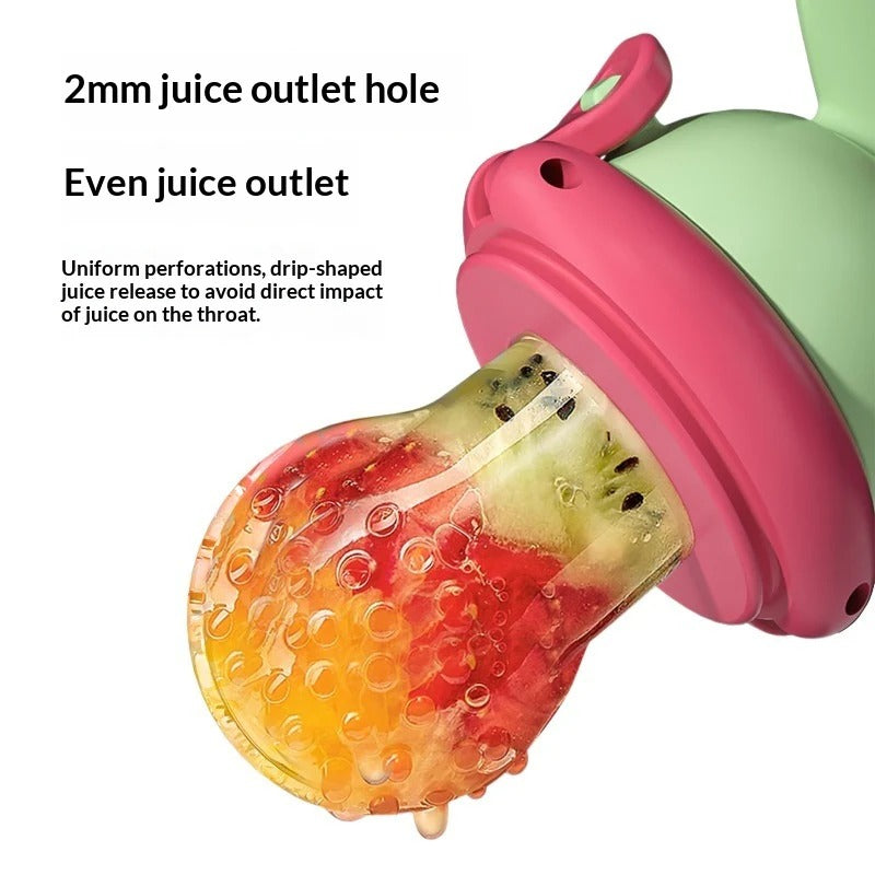 Three types of baby food nipples are available