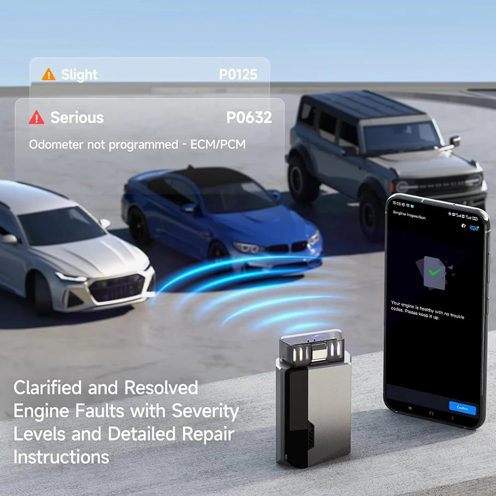 Instant Car Diagnostics – Wireless Scanner for Easy Troubleshooting & Maintenance