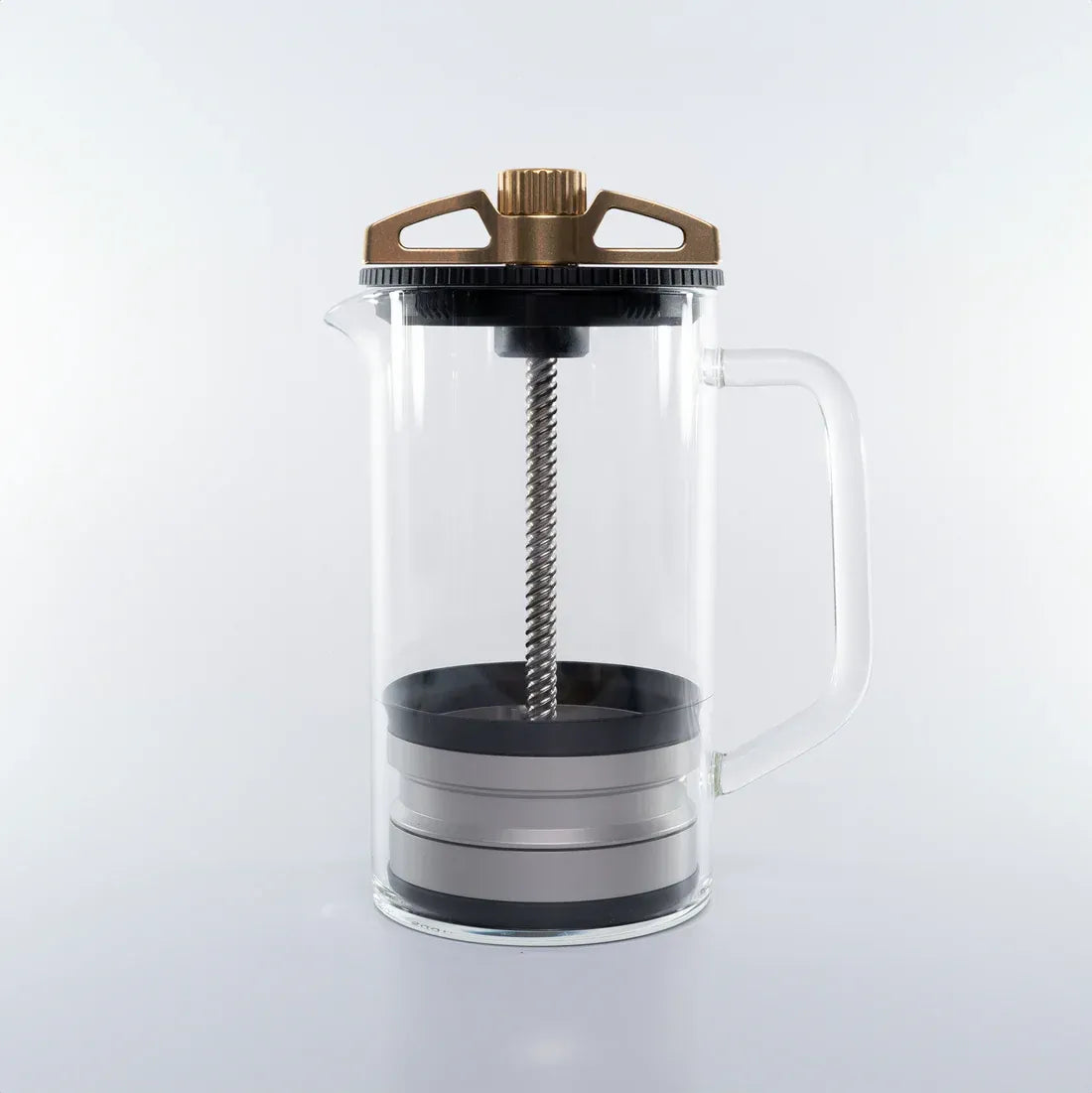 Innovative Vacuum Extraction Glass Coffee Maker | Stylish Design with Piston