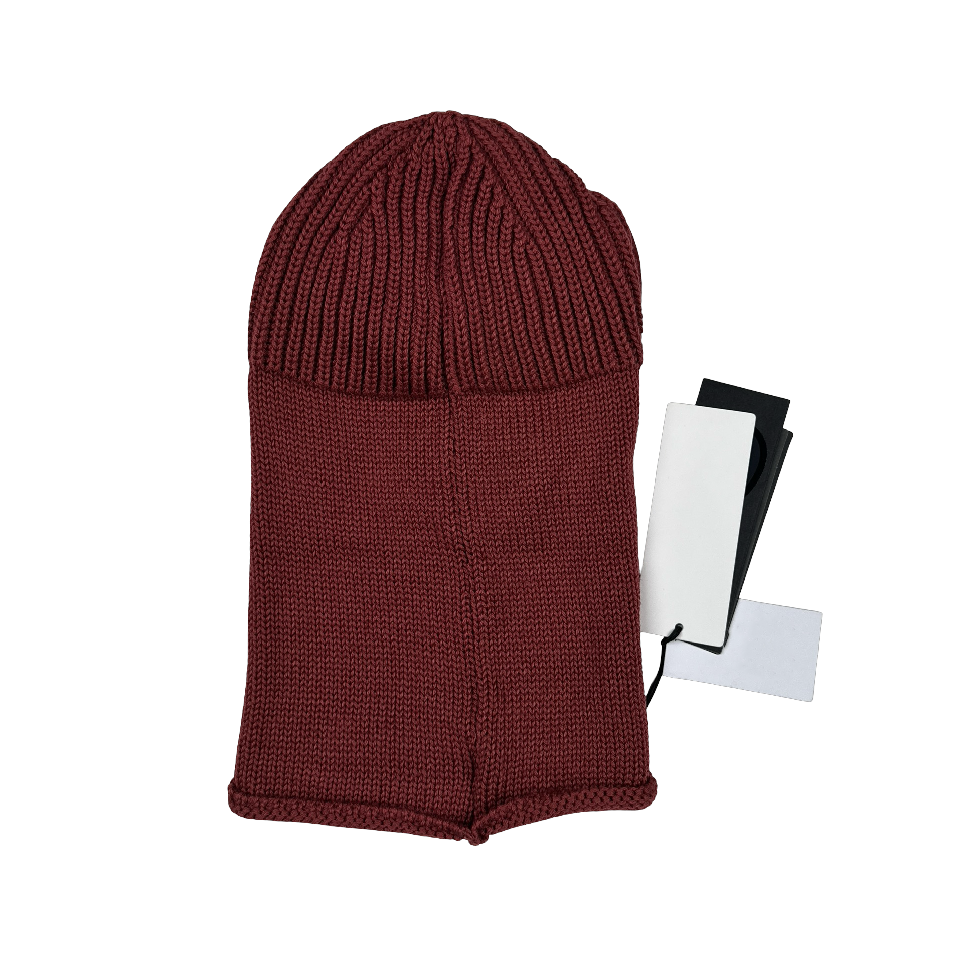 Elegant Wine Red Wool Goggles – Fashionable Cold-Weather Shield