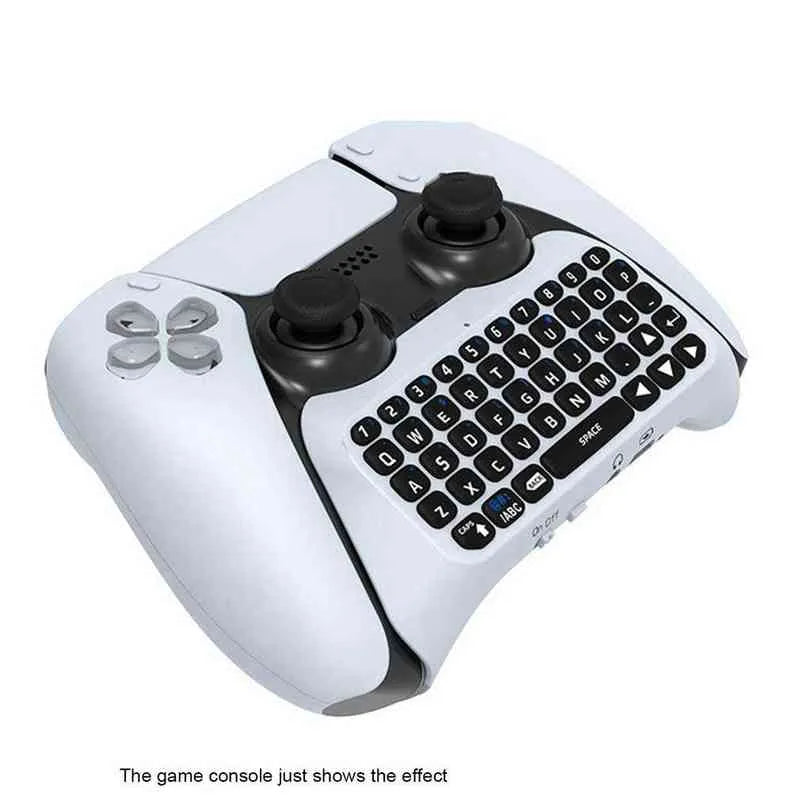 Wireless Keyboard for Controller – Bluetooth External Keyboard with Voice Chat Function