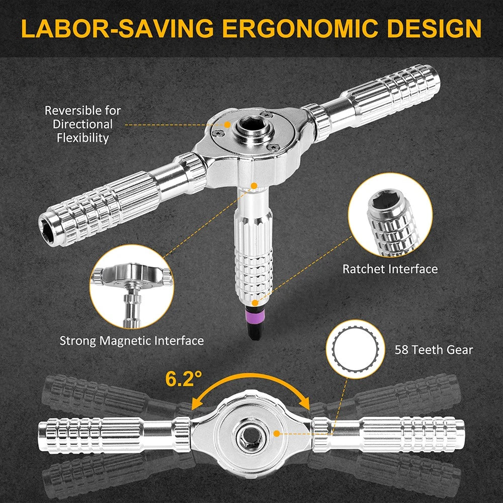 40-in-1 Magnetic Screwdriver Kit – Fast, Precise & Effortless Repairs