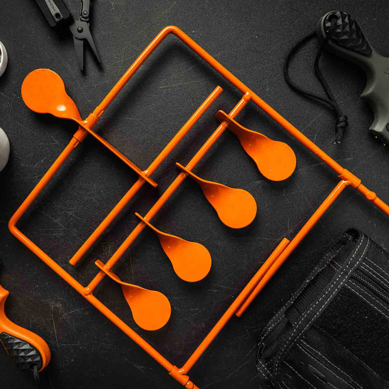 Heavy-Duty Auto-Reset Slingshot Target – Perfect for Backyard Plinking