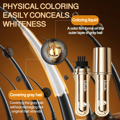 Hair coloring nutrient hair coloring stick Hair Improve hair texture Gentle hair repair cover gray h