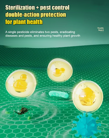 A bottle diluted with 1000 jin of water: Plant and fruit tree orchard cleaning agent.