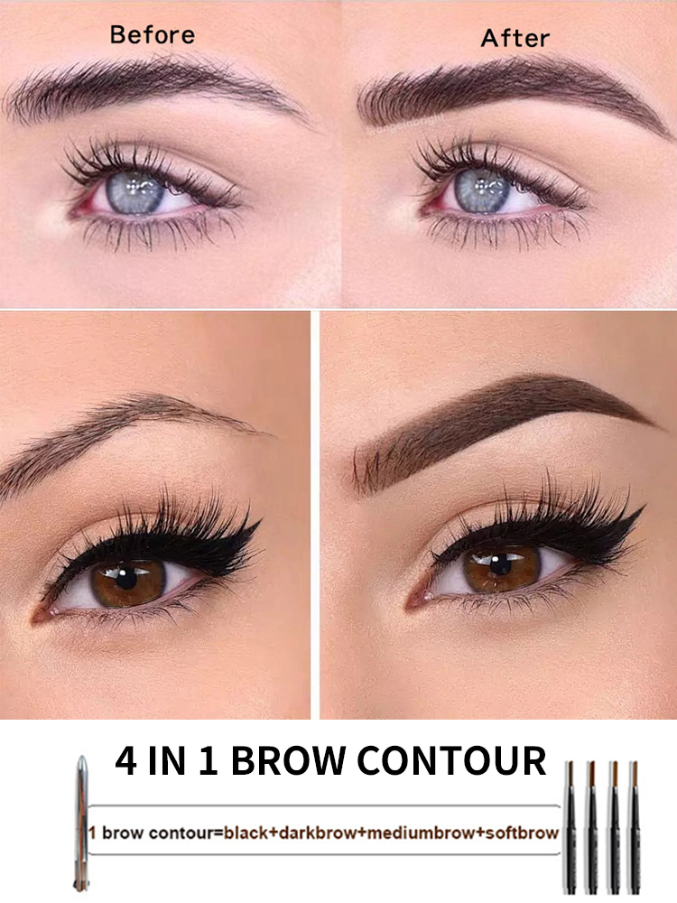 Upgraded Multi-function 4-in-1 Makeup Pen