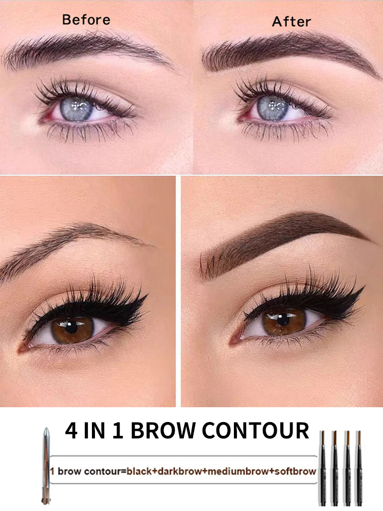 Upgraded Multi-function 4-in-1 Makeup Pen