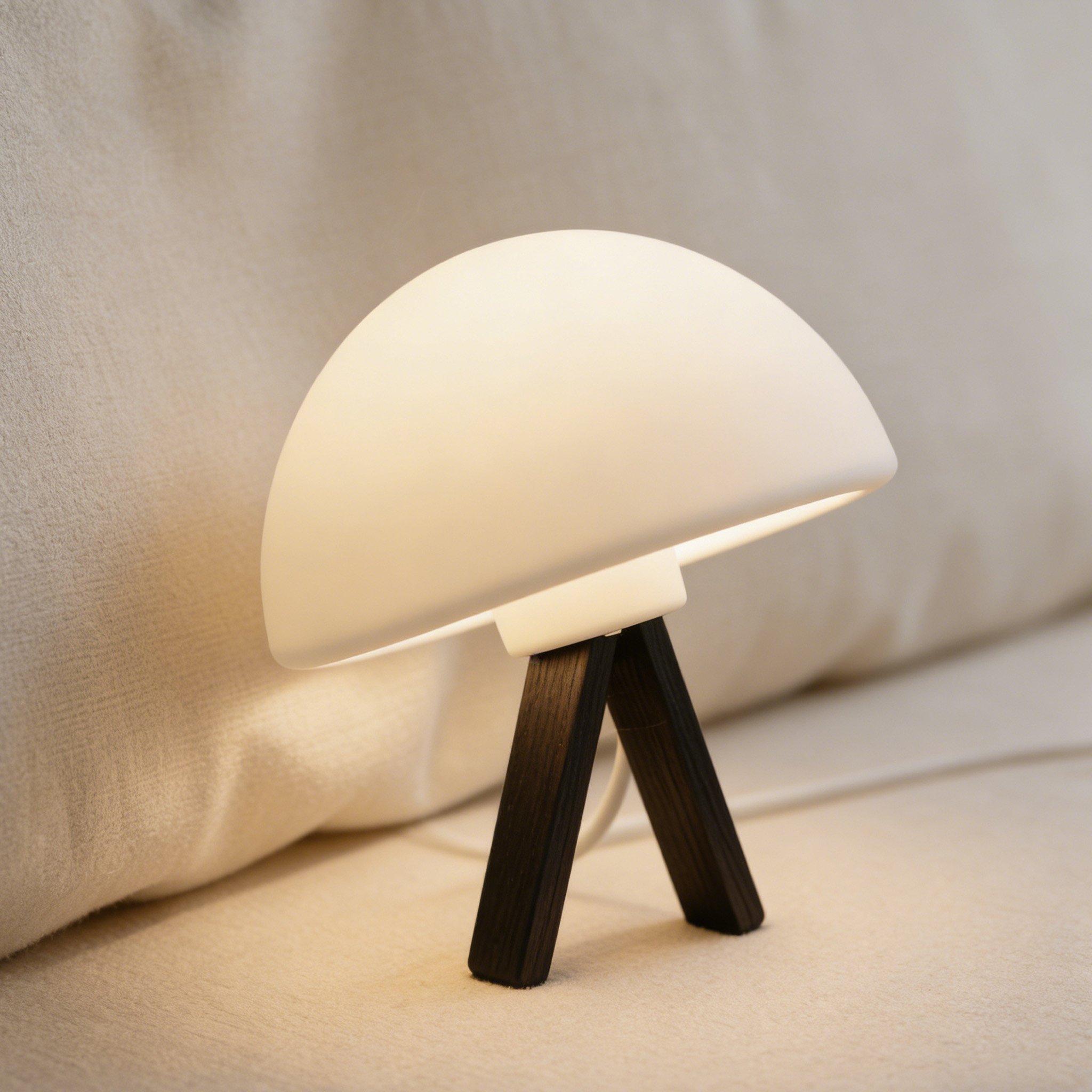 護眼光源半圓形桌燈