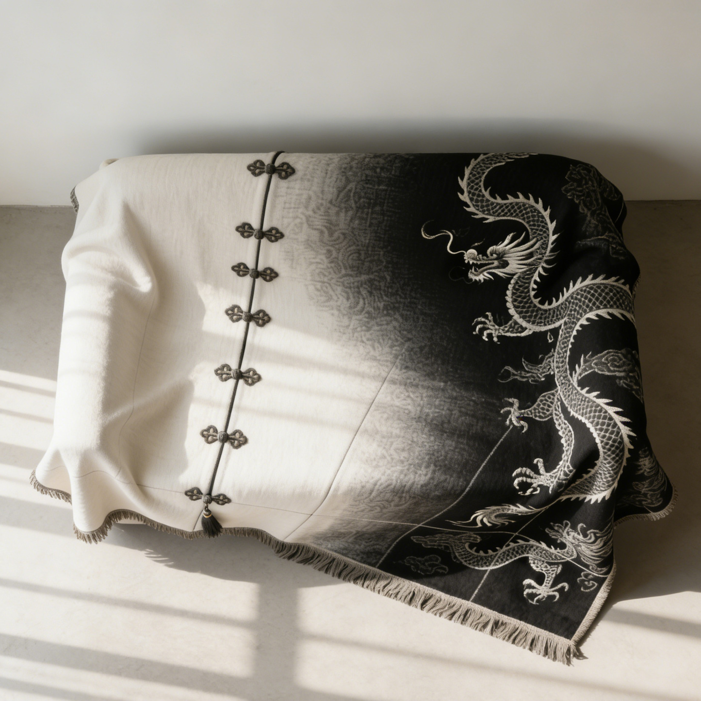 防塵保護沙發毯－龍紋矩形款