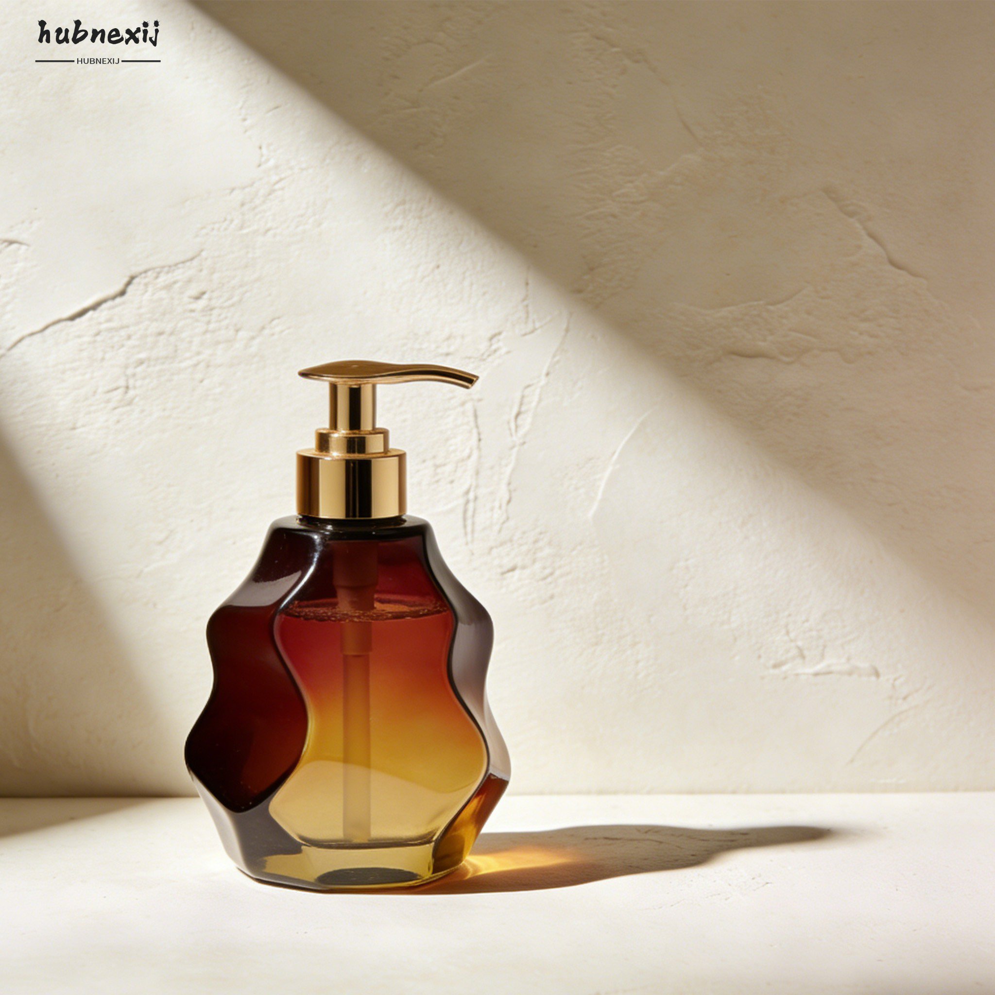 洗手液瓶身細節與標籤說明