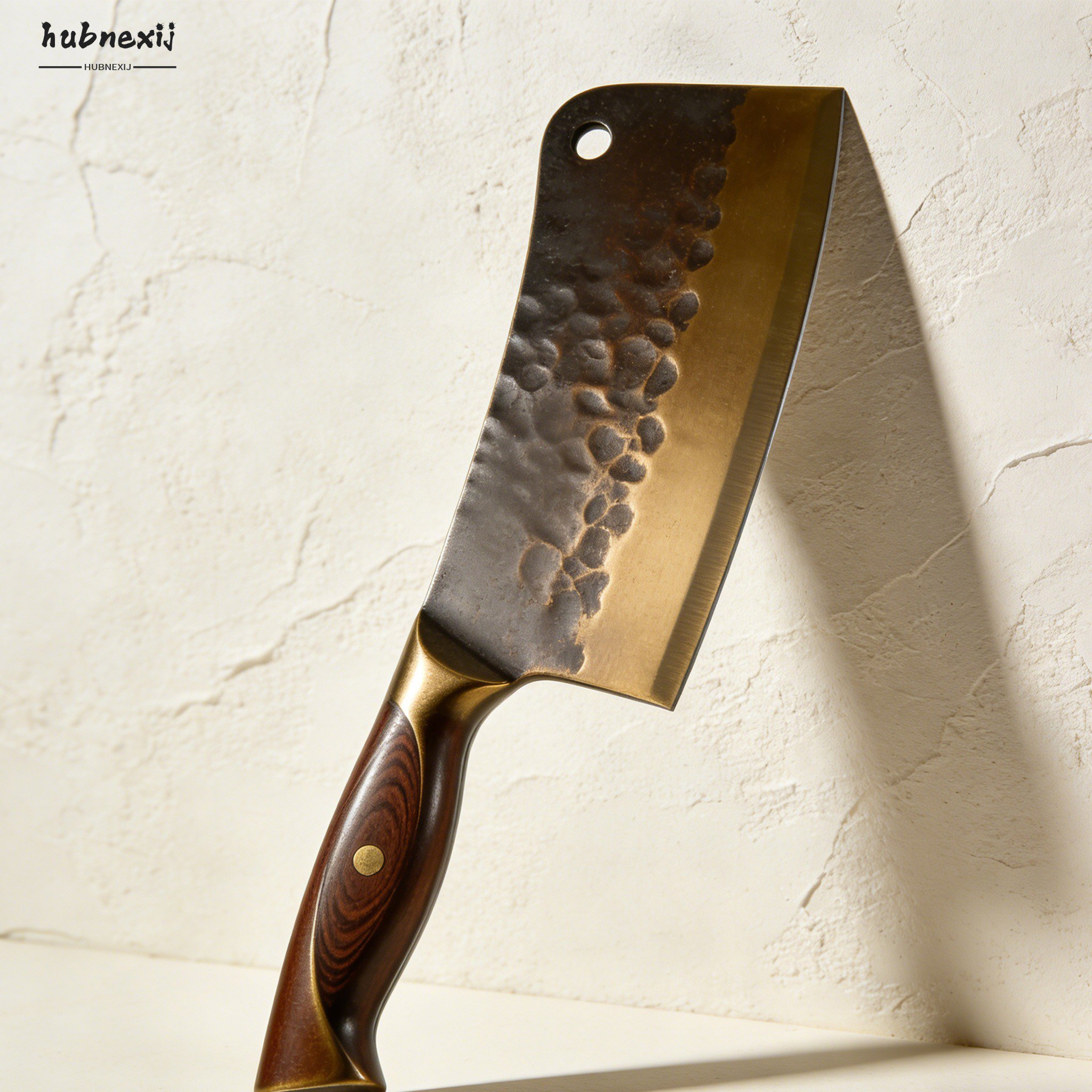 不鏽鋼切菜刀近拍展示