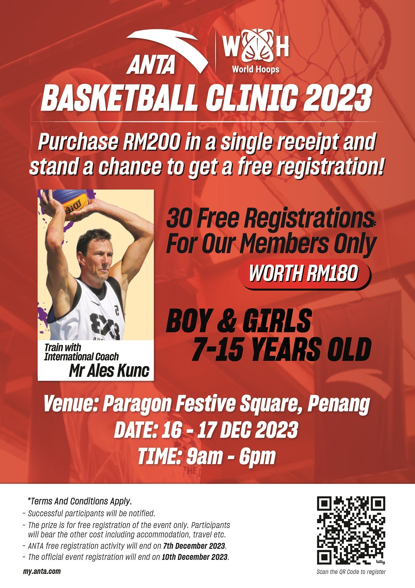 ANTA World Hoops Basketball Clinic