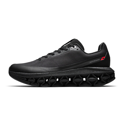 ANTA Fold Running Shoes Men|Black/Silver-6