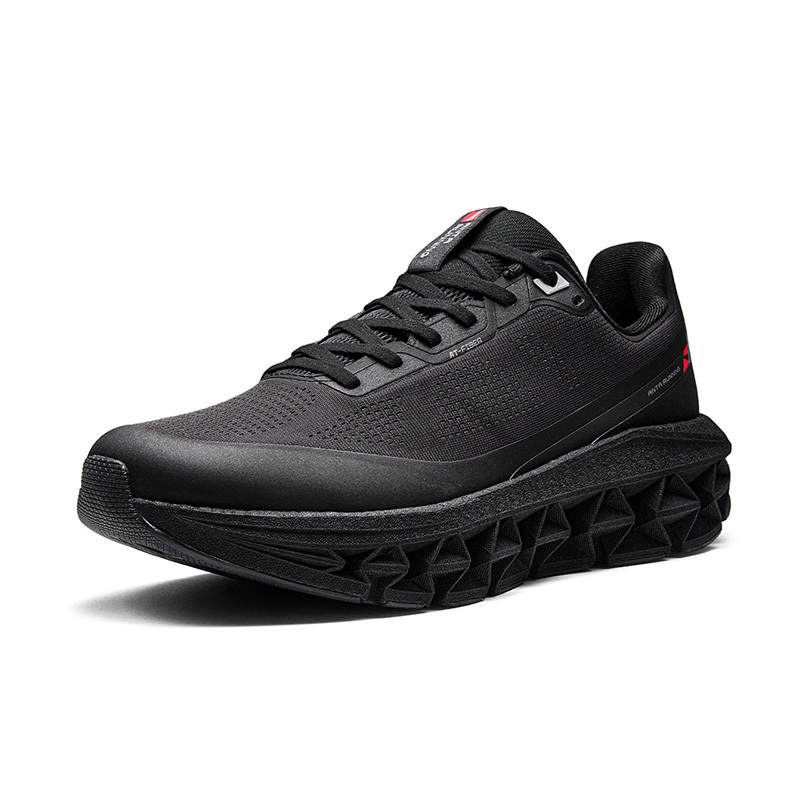 ANTA Fold Running Shoes Men|Black/Silver-6