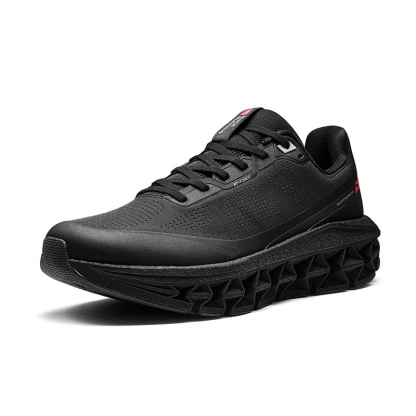 ANTA Fold Running Shoes Men|Black/Silver-6