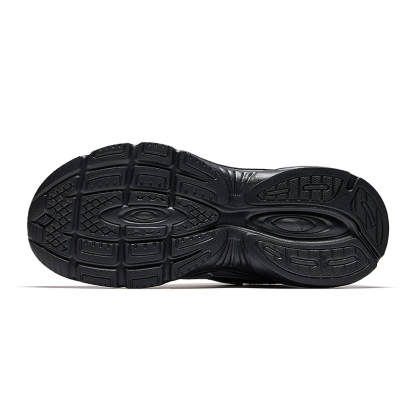 ANTA Women Vintage Casual Shoes 1225D8893-4 - Black Silver (Kasut Kasual Perempuan)