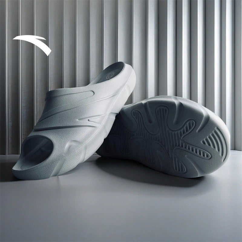 ANTA Men C37 Slipper Anti-Skid Non-Slip Light Walking Beach Sandal Sports 1125B8523R/112528523R (Selipar Lelaki)