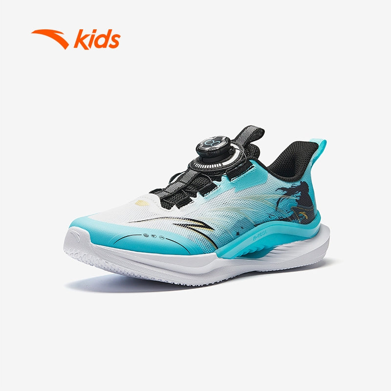 anta kids boys kyrie irving running shoes A125C5514-4 -blue/white/black