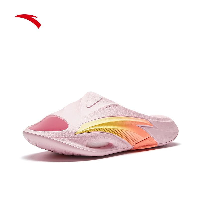 ANTA Men Nitrogen Bubble Basketball Slippers 9125B1808S-3 -Pink/Orange (Kasut Selipa Lelaki)