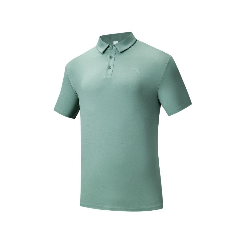 ANTA Men CrossTraining Short Polo Tee 152527186U-6 -Green (Baju Polo Sukan Lelaki)