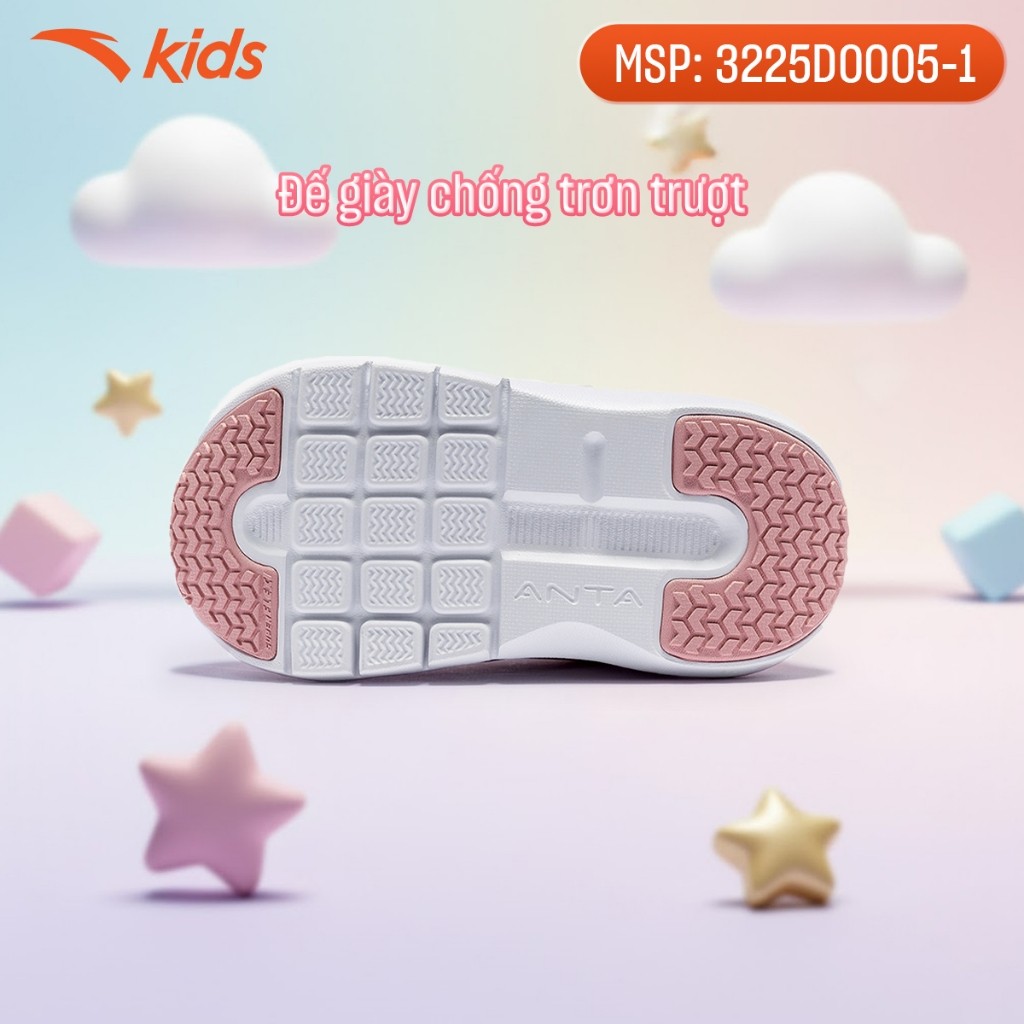 ANTA Kids Walking Shoes Girls Baby Shoes 3225D0005