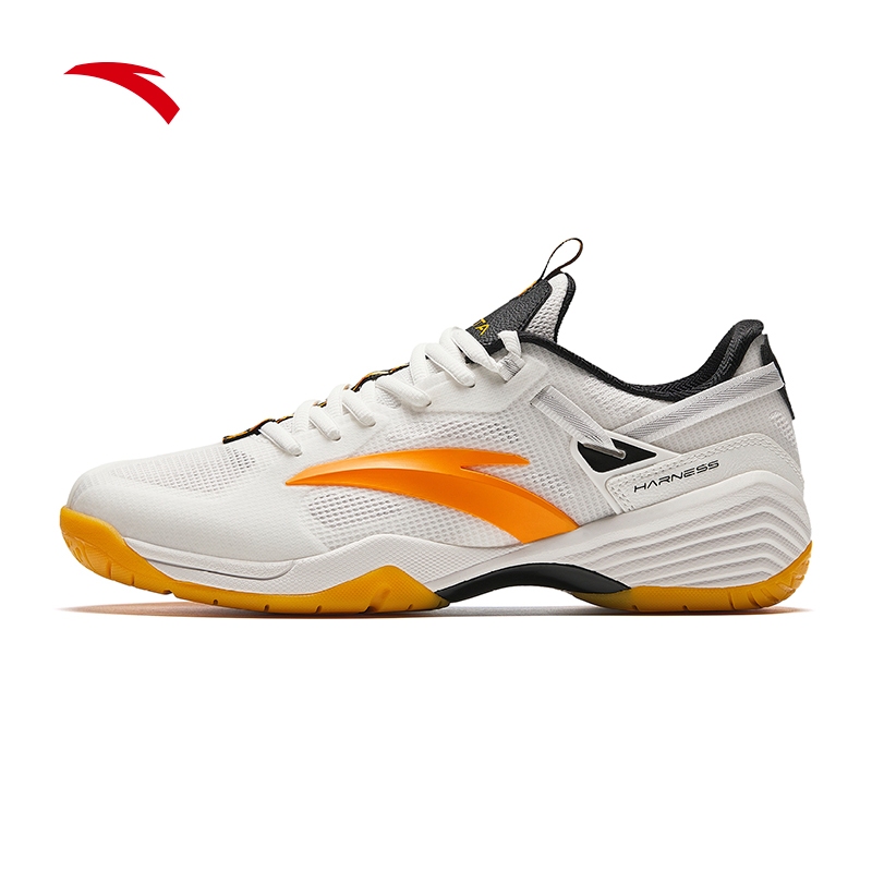 ANTA Men Badminton Shoes Stable Anti-skid Breathable Table Tennis Shoes 9124F4401
