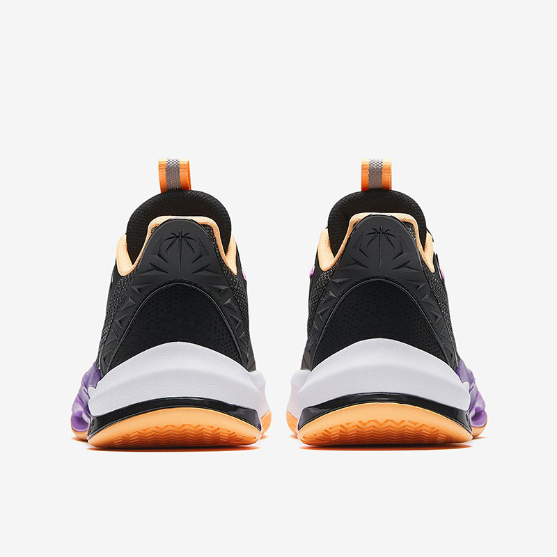 ANTA Kids ELITE - Black/Purple - Boys' Basketball Shoe