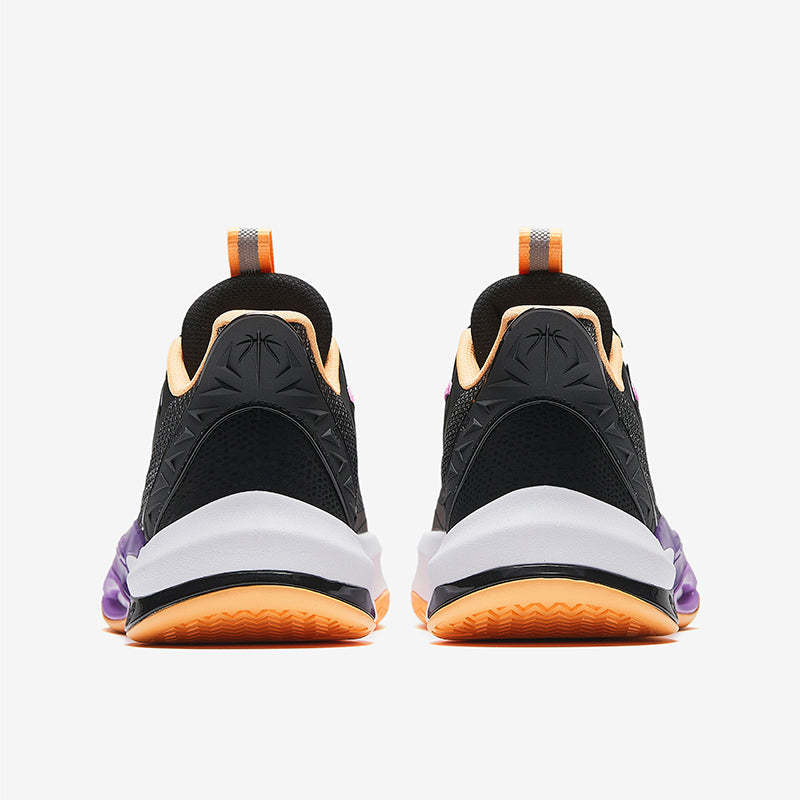 ANTA Kids ELITE - Black/Purple - Boys' Basketball Shoe