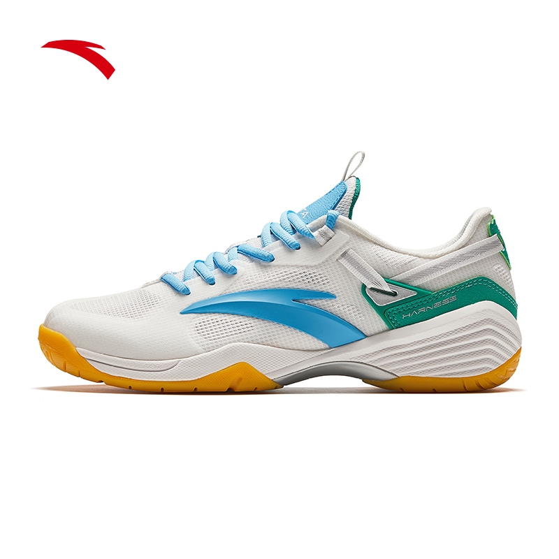 ANTA Men Badminton Shoes Stable Anti-skid Breathable Table Tennis Shoes 9124F4401