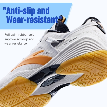 ANTA Men Badminton Shoes Stable Anti-skid Breathable Table Tennis Shoes 9124F4401