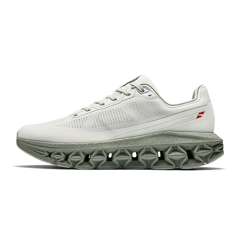 ANTA Fold Running Shoes Men|Grey/Green-4