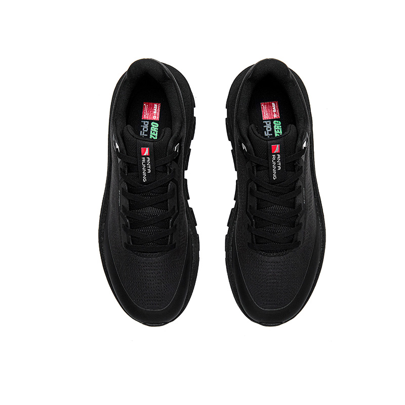 ANTA Fold Running Shoes Men|Black/Silver-6