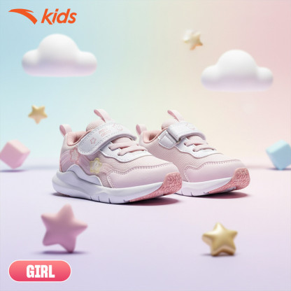 ANTA Kids Walking Shoes Girls Baby Shoes 3225D0005